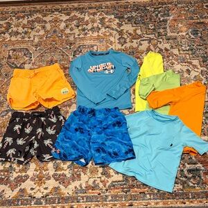 Under Armour Set + Various swim attire Sz 6/Small